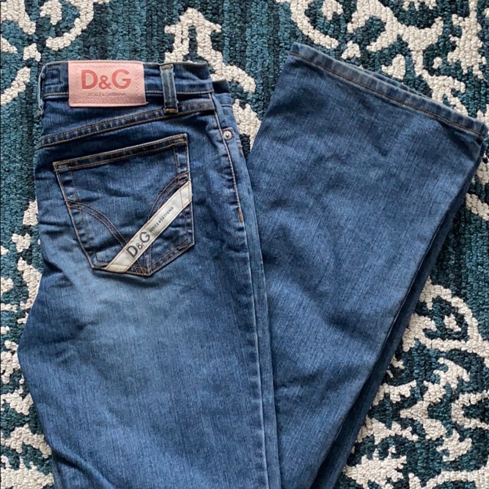 D&G bootcut jeans approx size 28 US